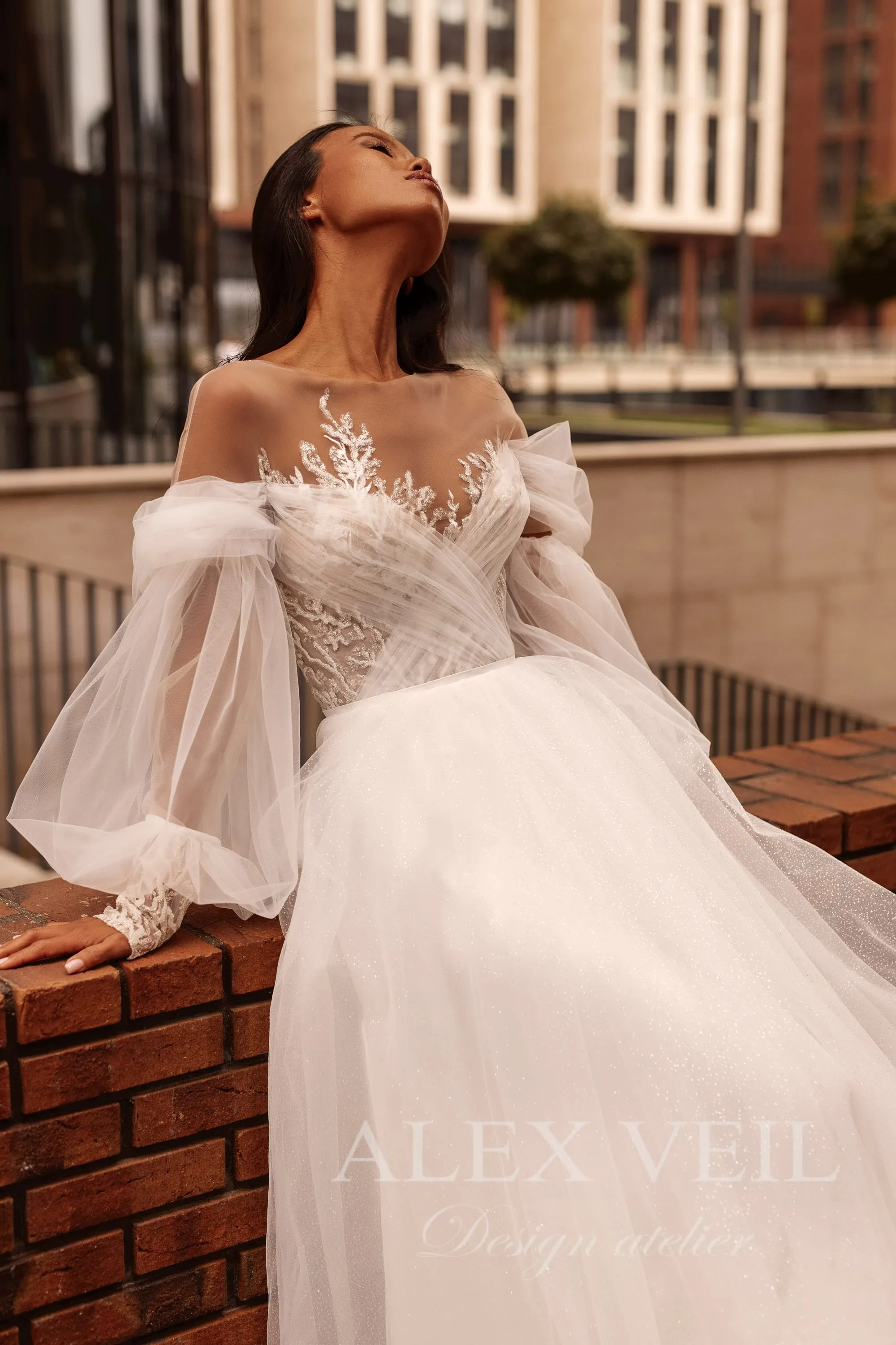 Свадебное платье ‘Estella’ • Коллекция The_ONE • AlexVeil Bridal Estella — изображение 1