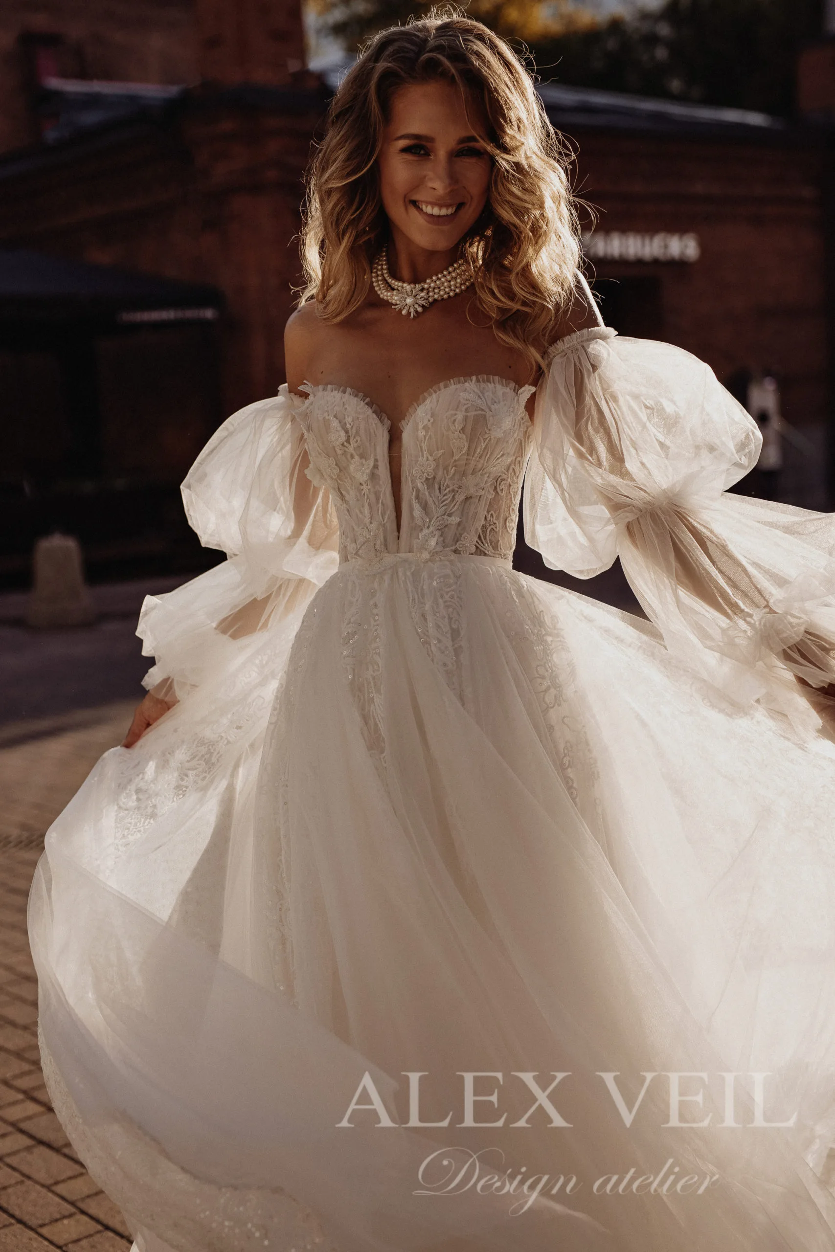 Свадебное платье ‘Freya’ • Коллекция Enigma • AlexVeil Bridal Freya — изображение 1