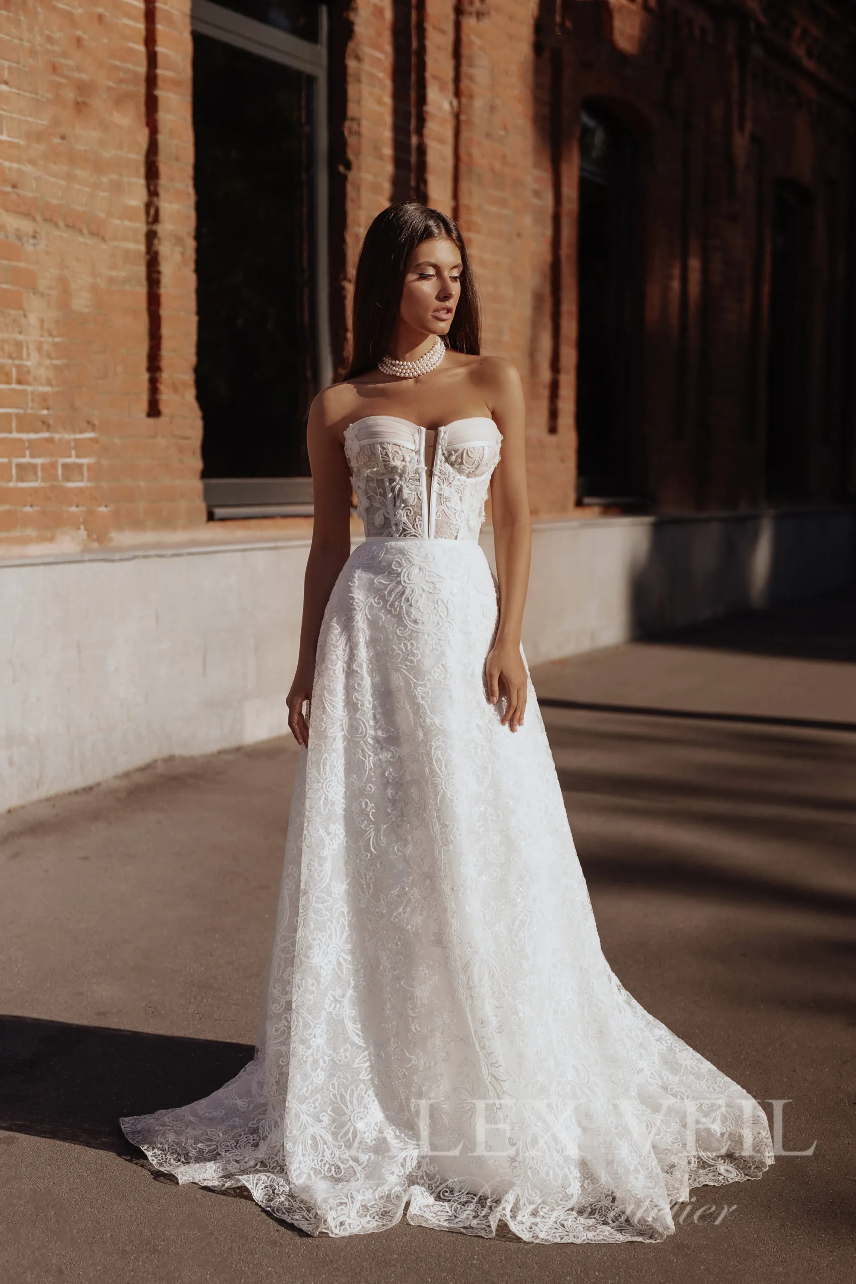 Свадебное платье ‘Gvinet’ • Коллекция Enigma • AlexVeil Bridal Gvinet — изображение 5