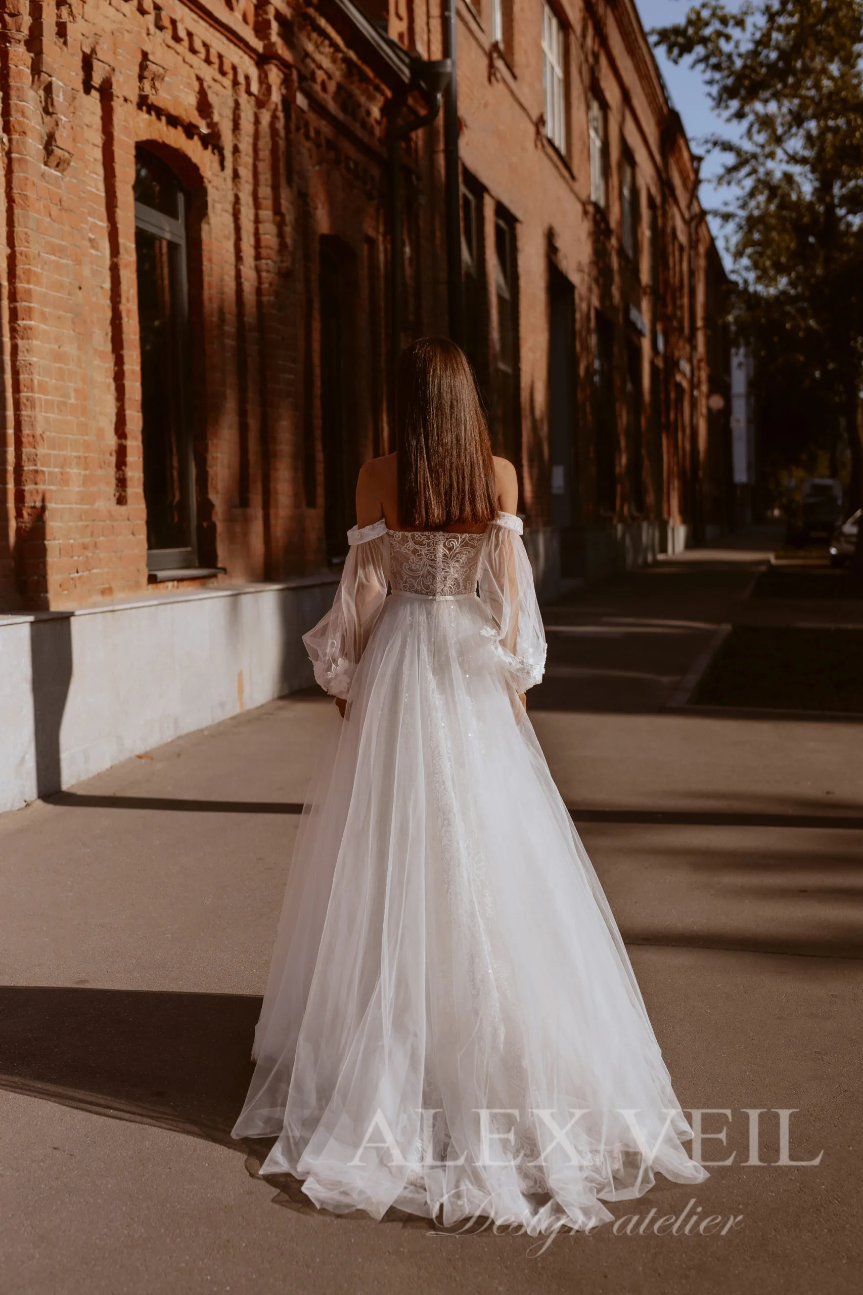 Свадебное платье ‘Gvinet’ • Коллекция Enigma • AlexVeil Bridal Gvinet — изображение 6