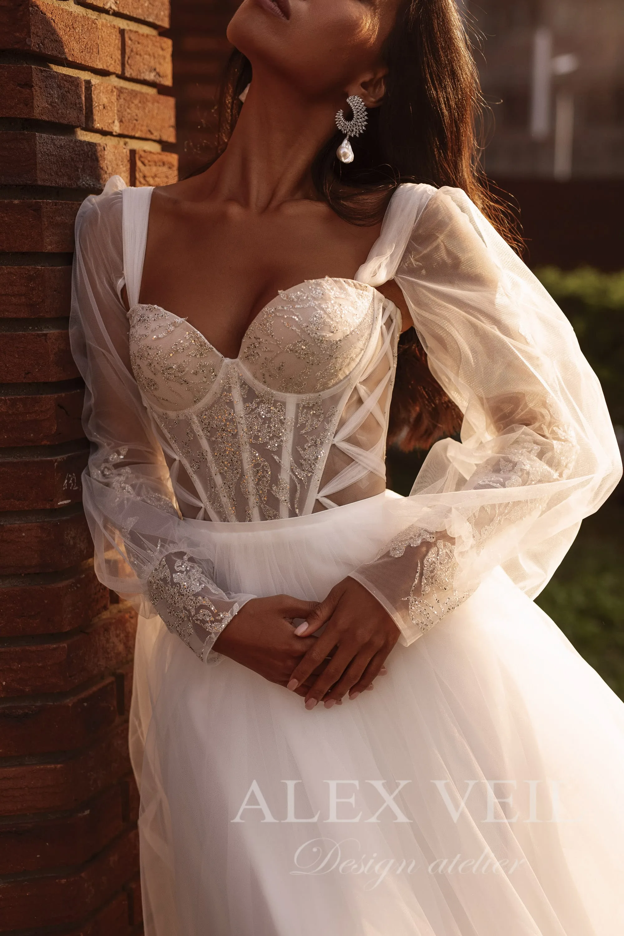 Свадебное платье ‘Jocelyn’ • Коллекция The_ONE • AlexVeil Bridal Jocelyn — изображение 1