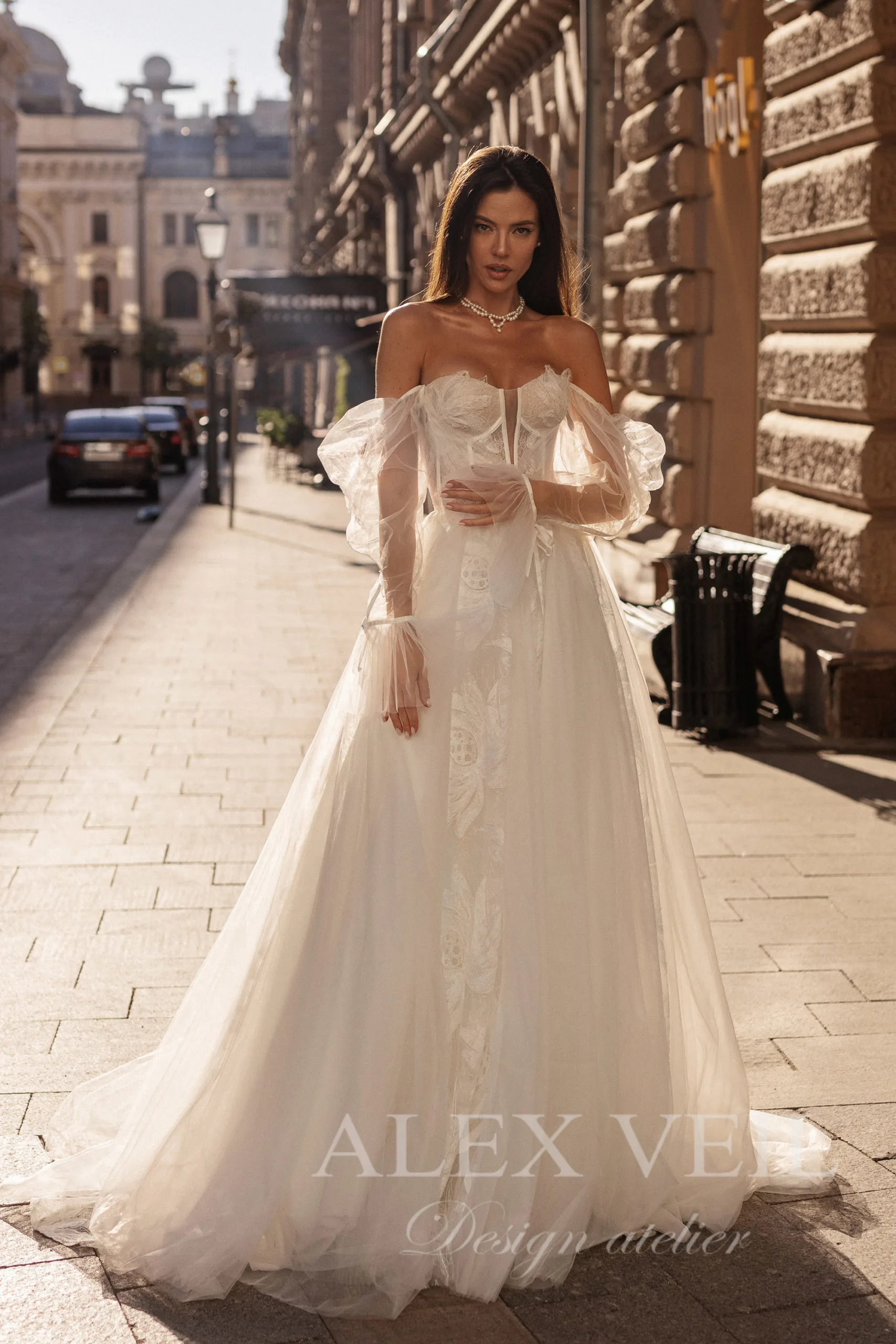 Съемные рукава в платье Jolie — два образа в одном