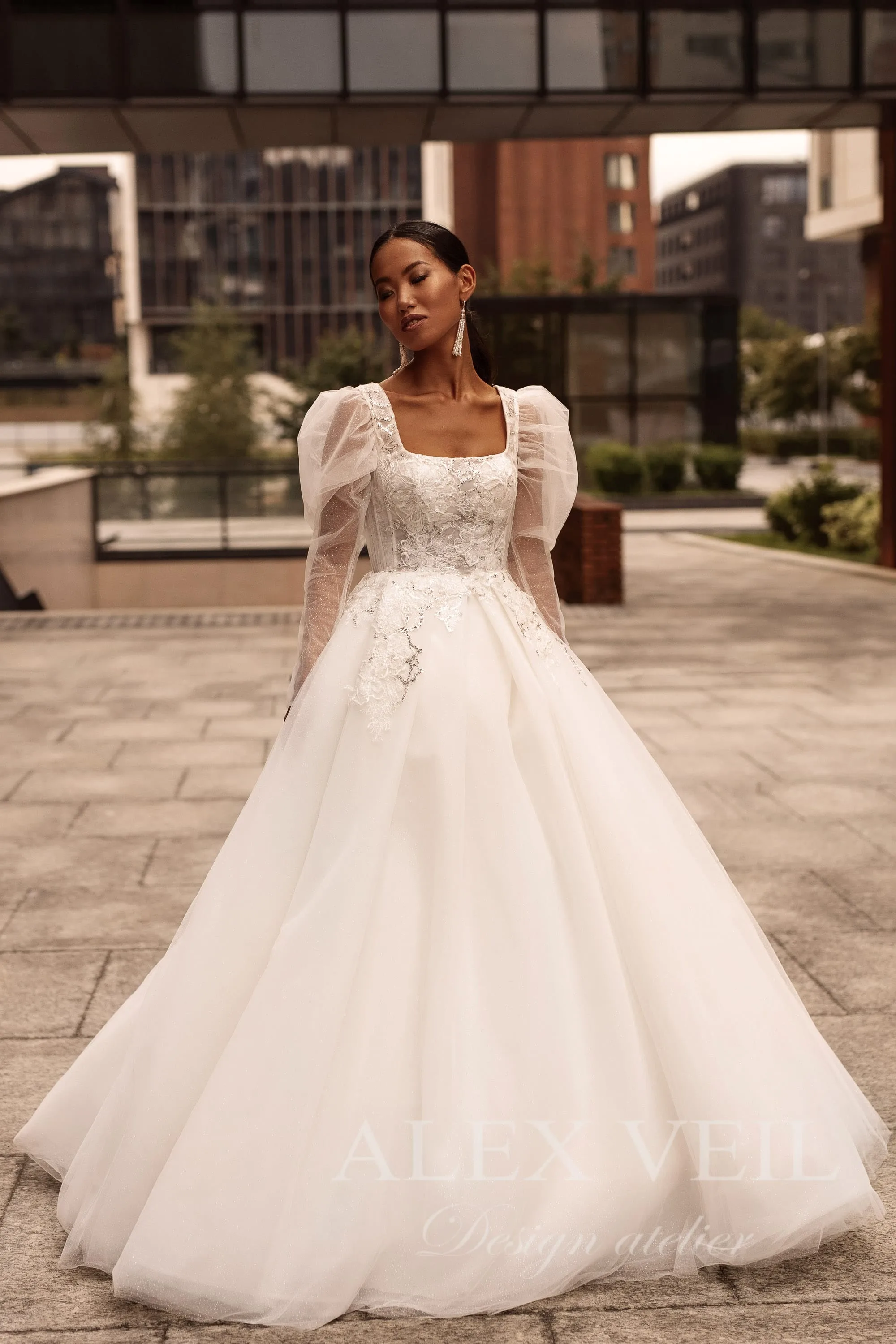 Свадебное платье ‘Melodie’ • Коллекция The_ONE • AlexVeil Bridal Мелоди (Melodie) — изображение 1