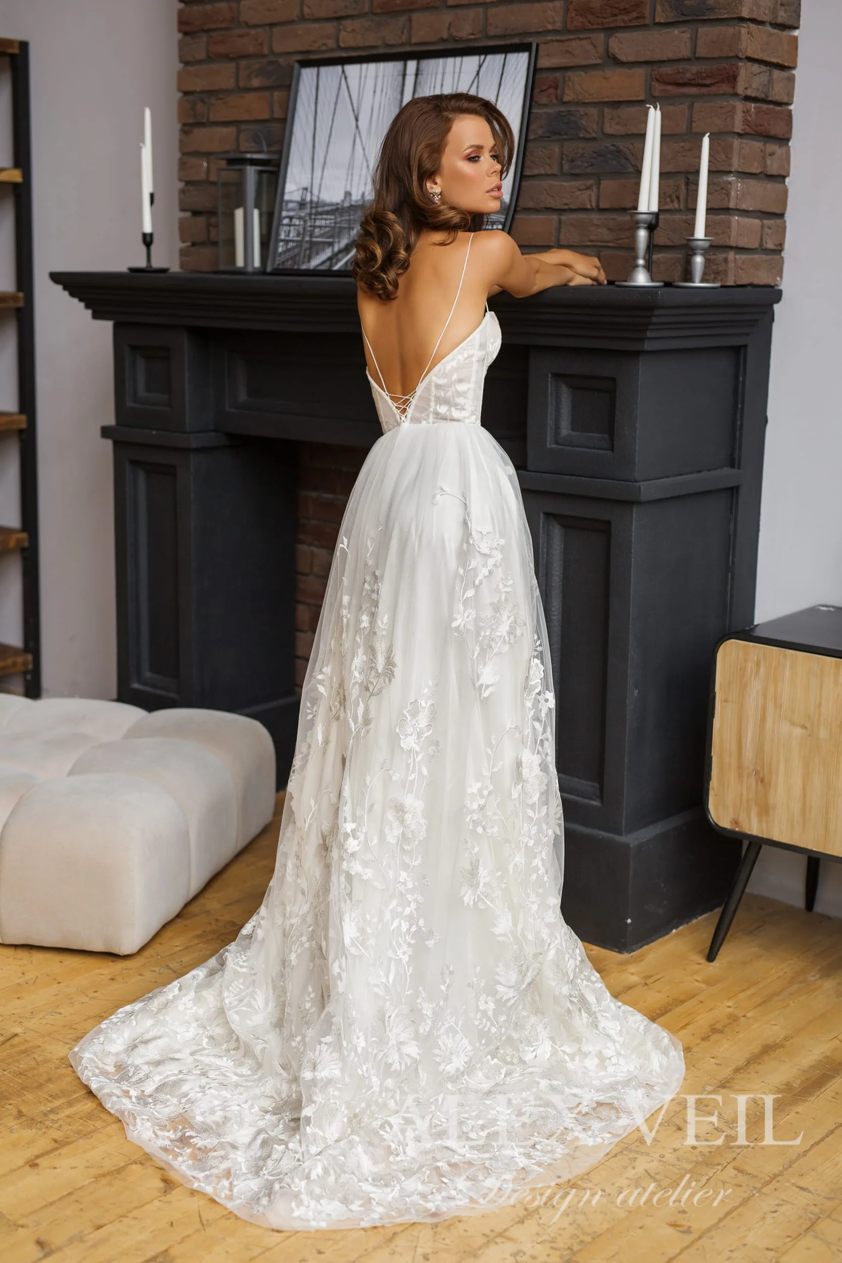 Свадебное платье ‘Nicole’ • Коллекция Euphoria • AlexVeil Bridal Nicole — изображение 7