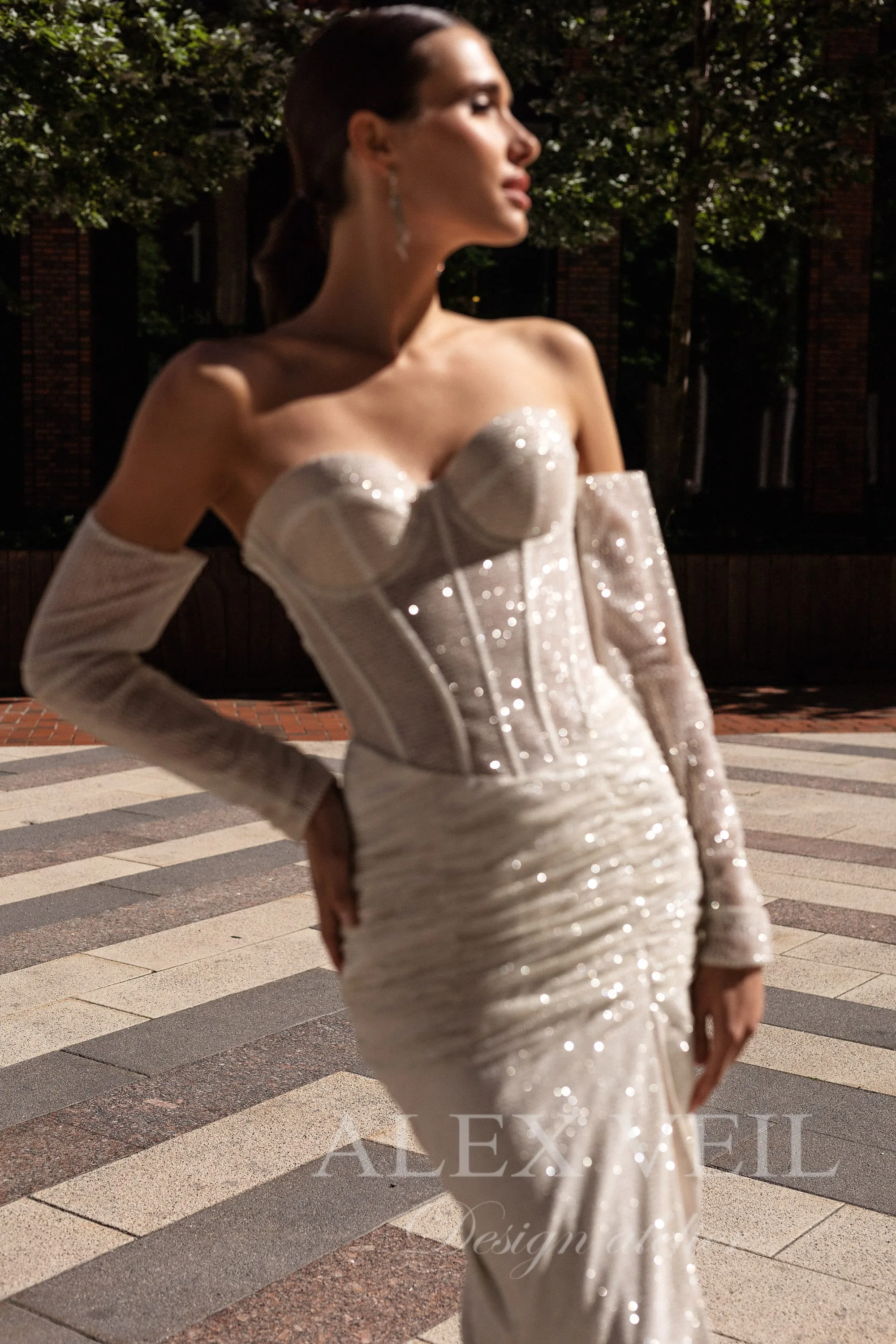 Свадебное платье ‘Sandy’ • Коллекция Irresistible • AlexVeil Bridal Sandy — изображение 1