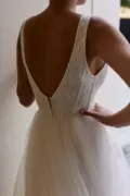 Свадебное платье ‘Giselle’ спинка крупный план