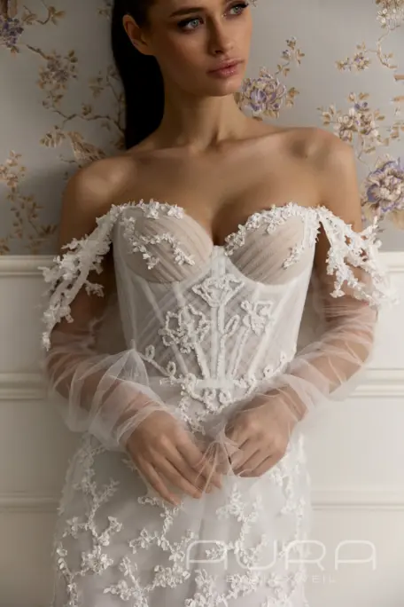 Свадебное платье ‘Eli’ крупный план